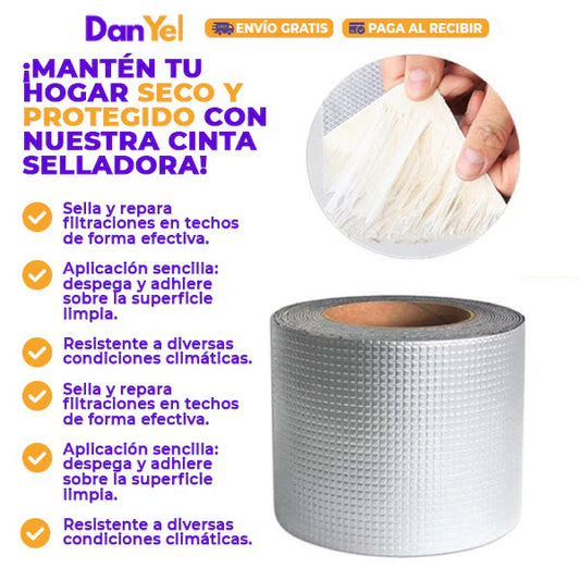 Cinta De Sellado Impermeable De Butilo Para Techos