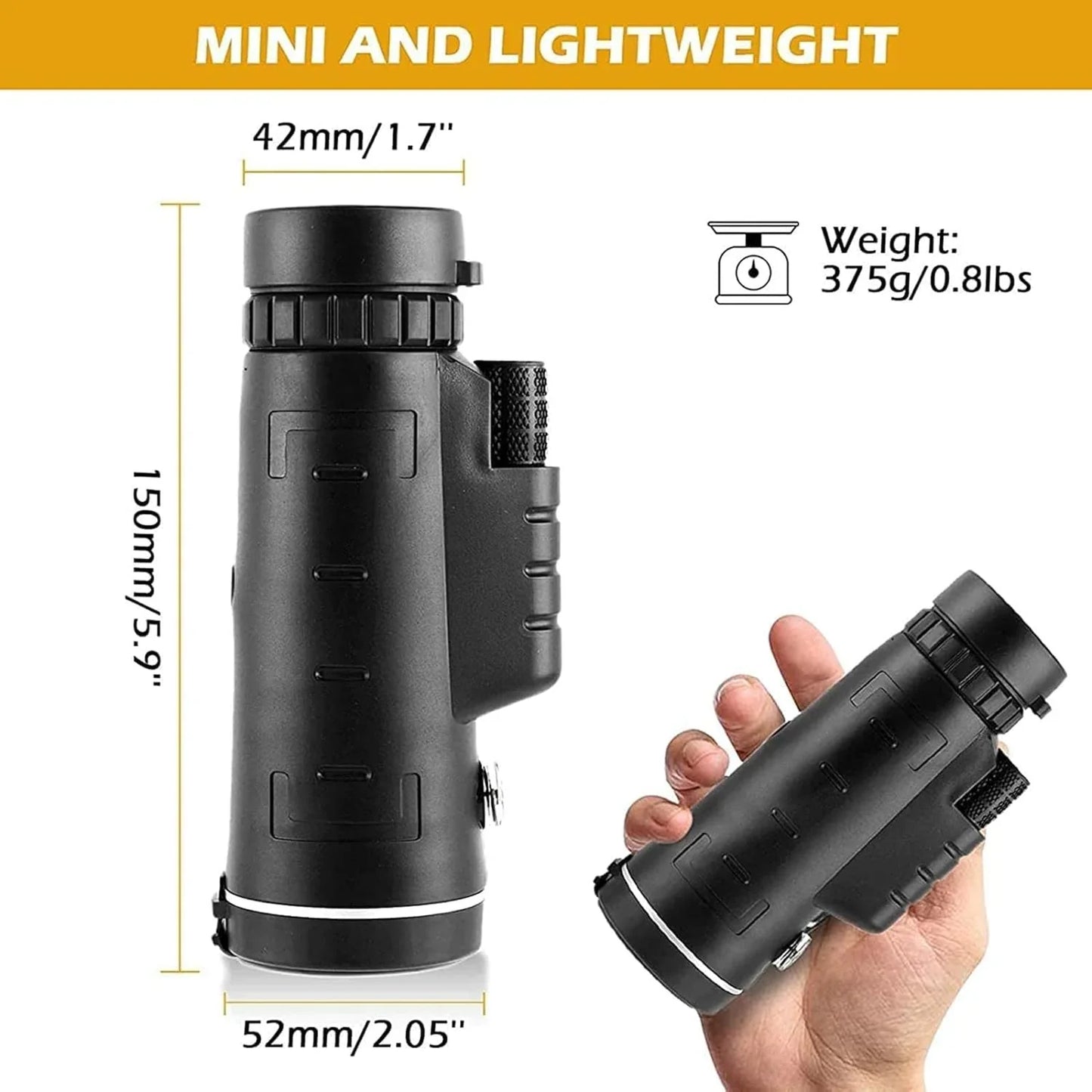Telescopio Monocular para Celular