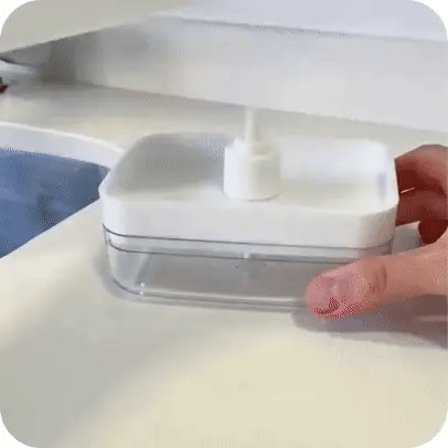 Dispensador de Jabón Con Esponja
