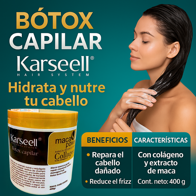 Máscara de Colágeno para el Cabello | Karseell