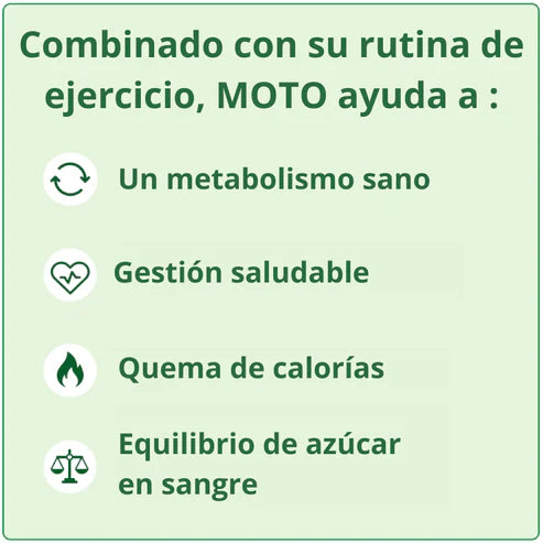 Moto | Suplemento para el Metabolismo