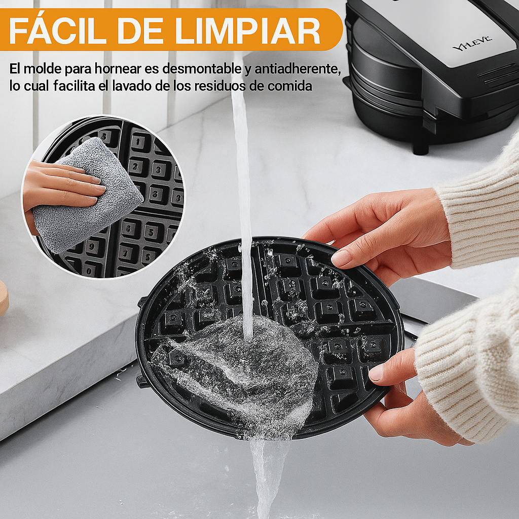 Wafflera 5 en 1 | Sokany
