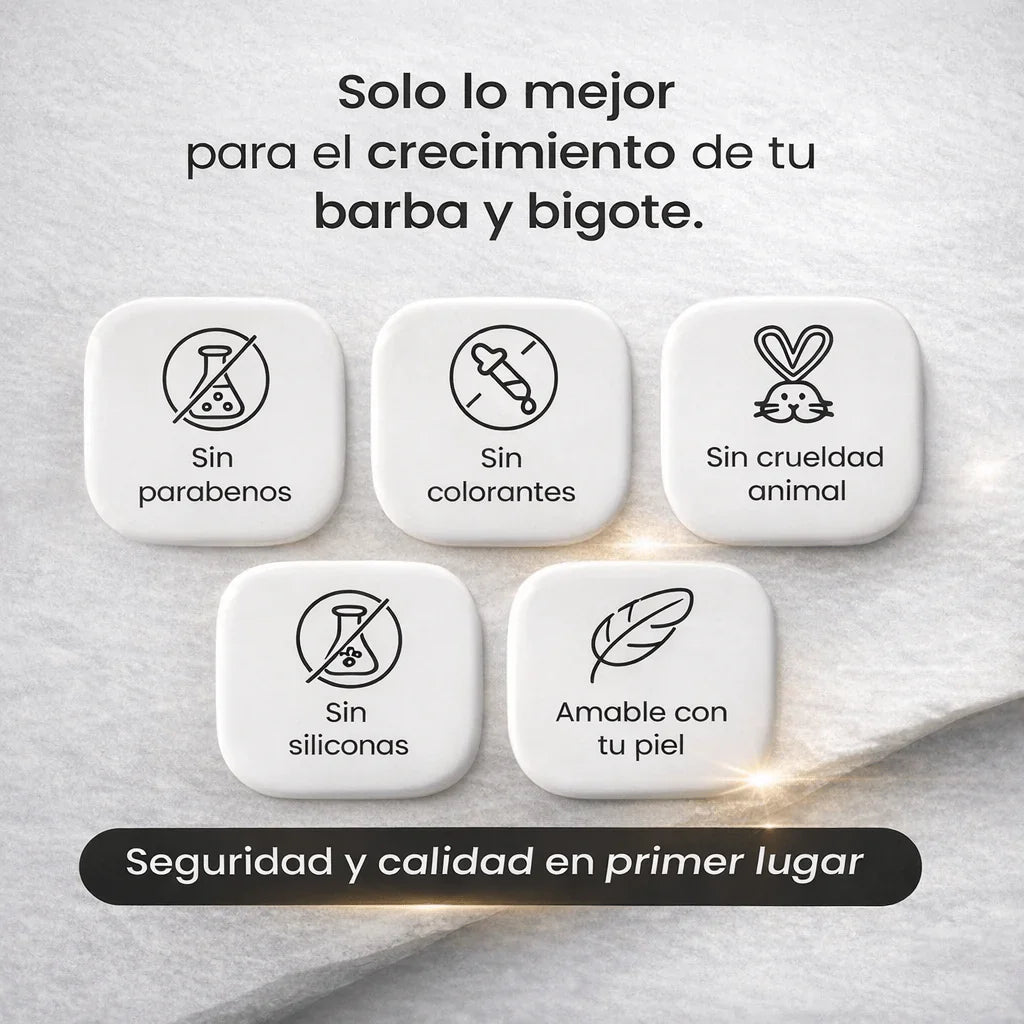 Bálsamo para el Crecimiento de la Barba | Minoxidil al 20%