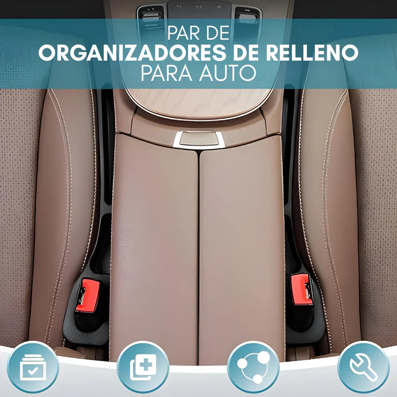 Par de Organizadores de Relleno para el Auto | 2x1