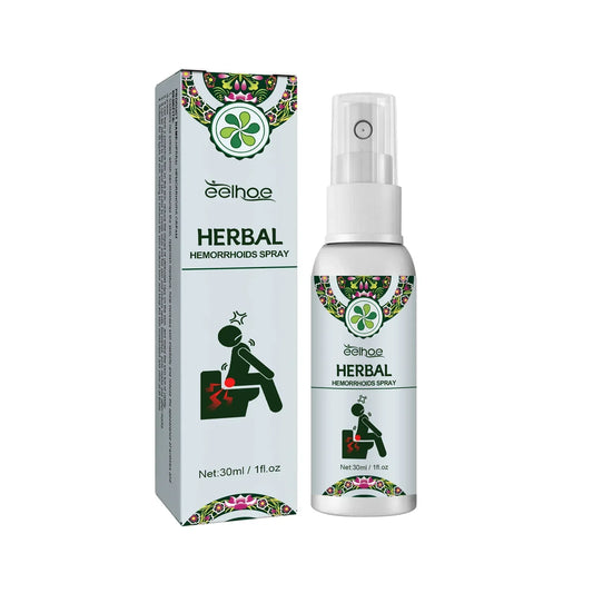 Spray Herbal Para Hemorroides — Alivio Natural y Rápido