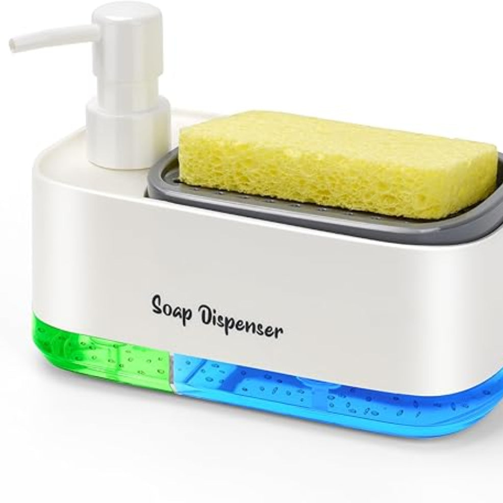 Dispensador de Jabón Con Esponja