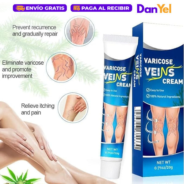 Crema para Aliviar las Varices