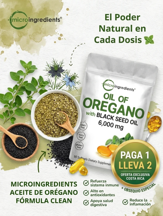 Oii Oregano - Aceite de Oregano Natural