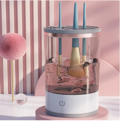 Limpiador Electrónico de Brochas de Maquillaje PRO!