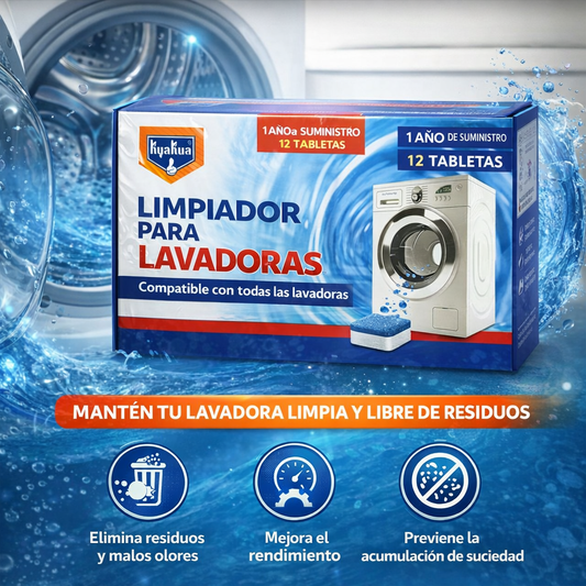 Tabletas Limpiadoras Para Lavadora 2x1
