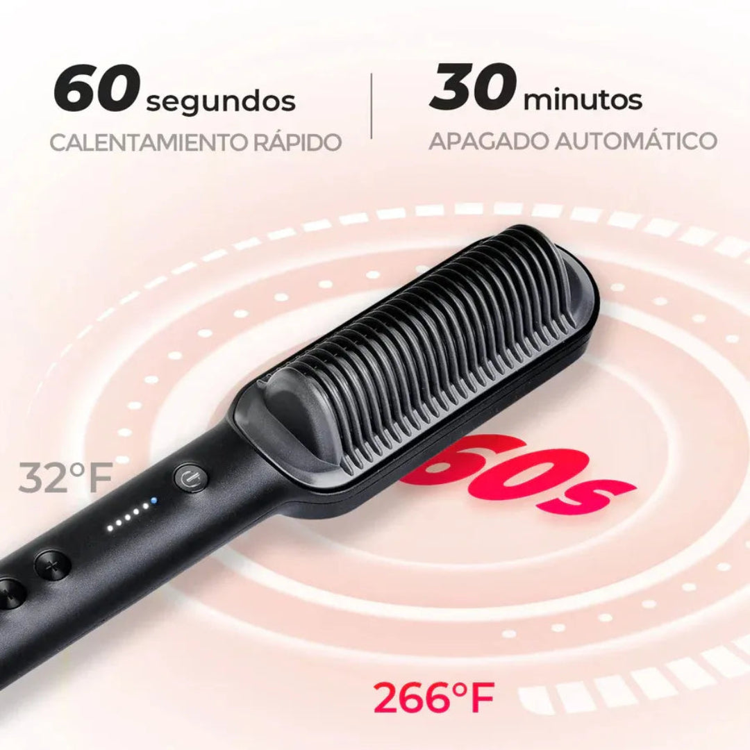 Cepillo Alisador Anti-Frizz