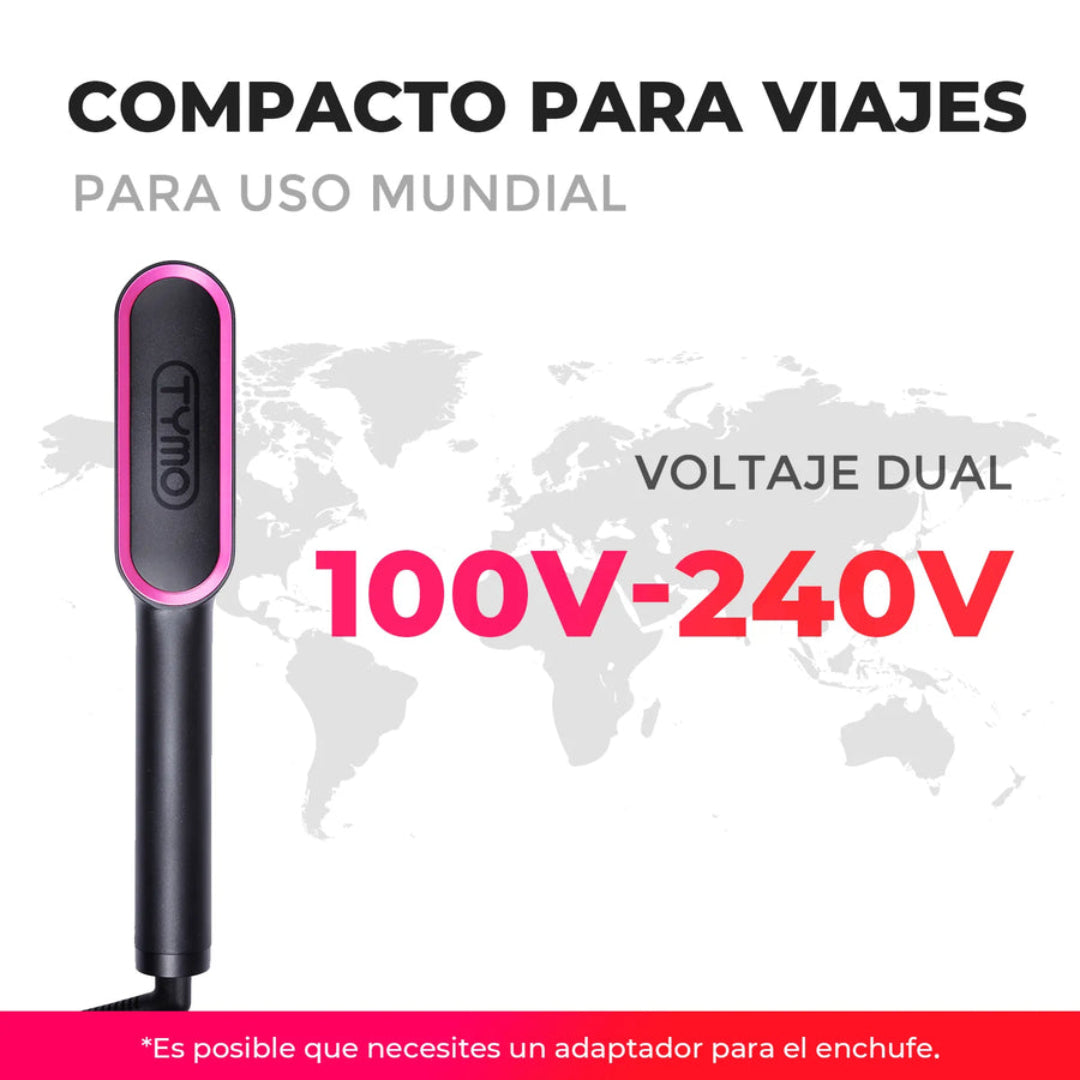 Cepillo Alisador Anti-Frizz