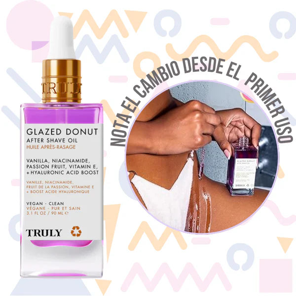 Aceite Truly Glazed Donut | Después del Afeitado