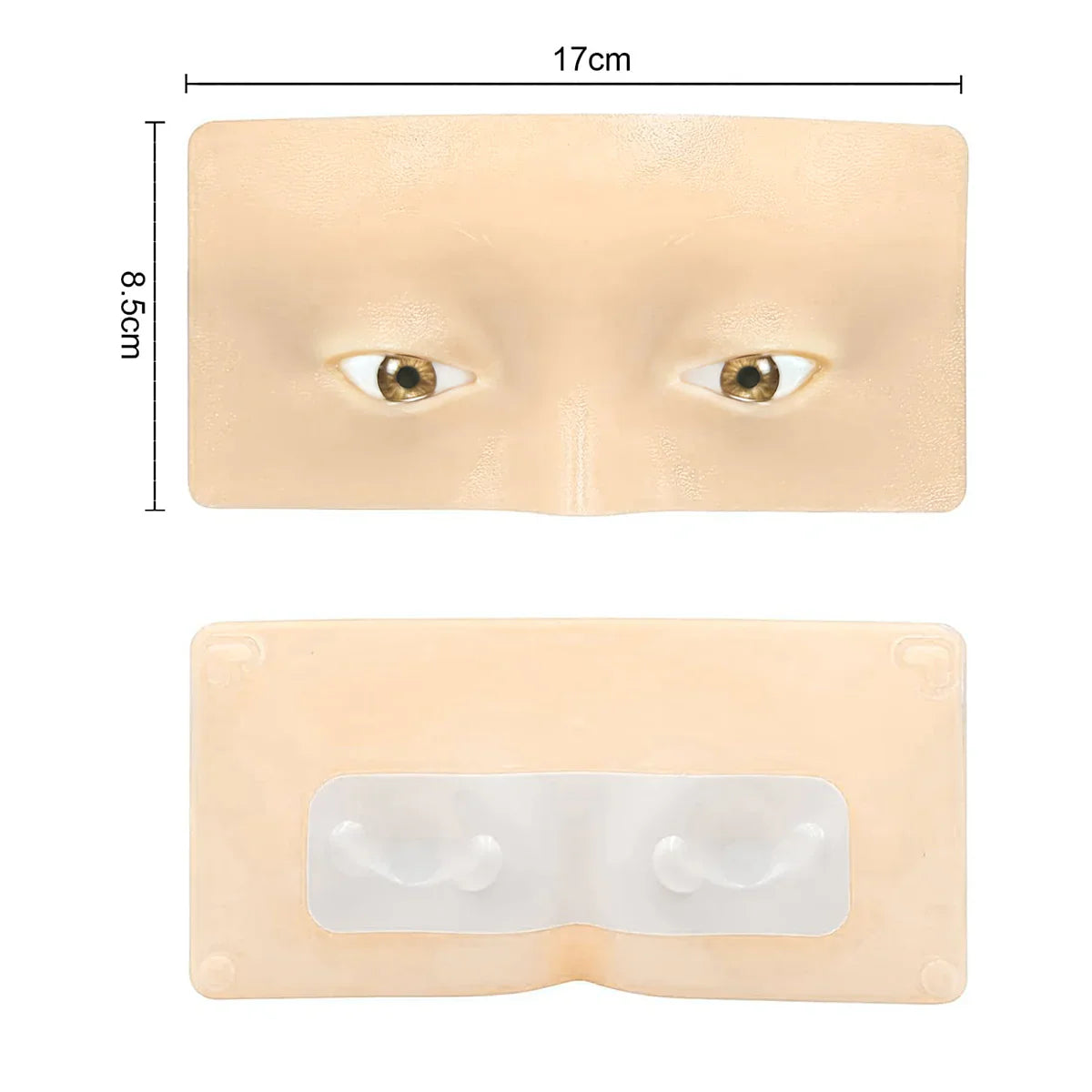 Cara de Silicona para Practicar Maquillaje