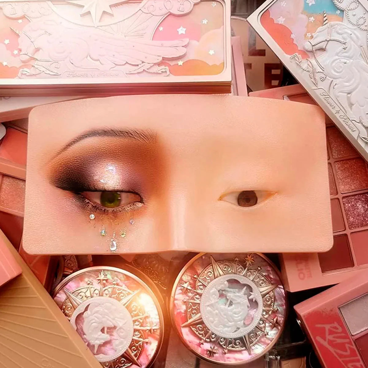 Cara de Silicona para Practicar Maquillaje