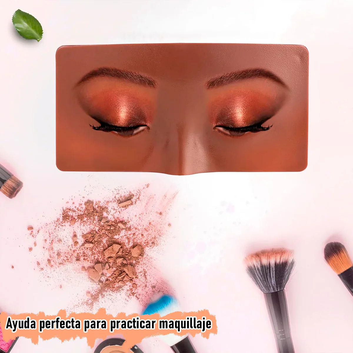 Cara de Silicona para Practicar Maquillaje