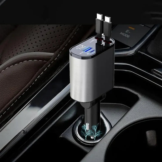 Cargador 5 en 1 para Auto | Carga Rápida