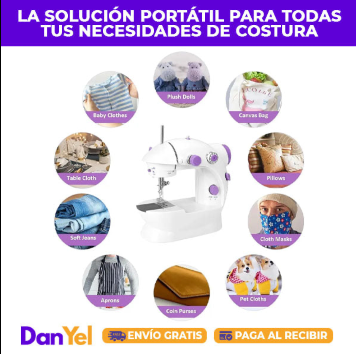 Super Máquina de Coser Portátil