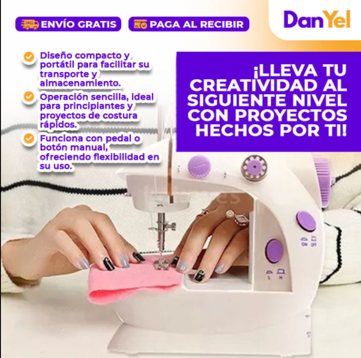 Super Máquina de Coser Portátil