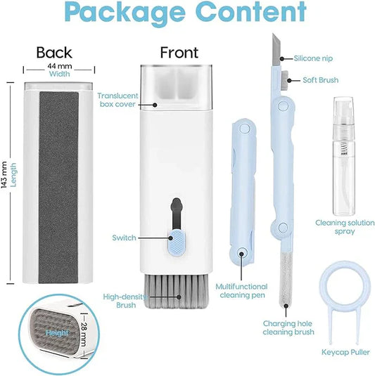 Kit Limpiador 7 En 1 | Tus Dispositivos Electrónicos Como Nuevos