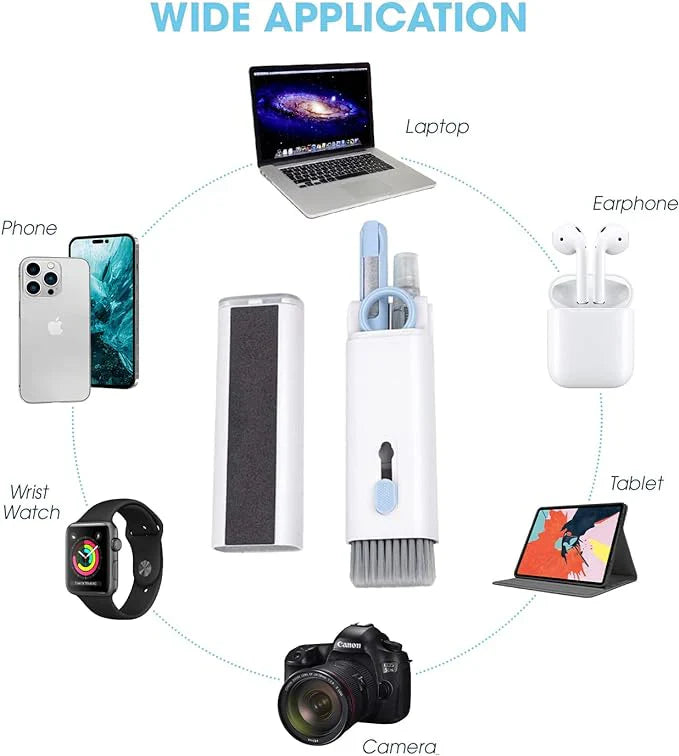 Kit Limpiador 7 En 1 | Tus Dispositivos Electrónicos Como Nuevos